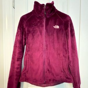 The North Face Womens Osito jacket; size small; color: Wine